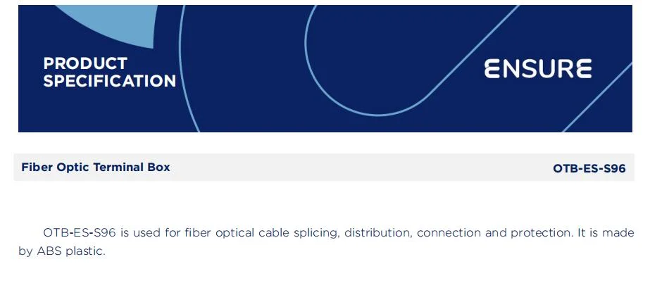 72 Core Fiber Optic Splice Closure for FTTH CATV Telecommunication Networks Junction Box